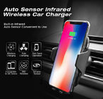 2019 10W Car Qi Wireless Charger for Phone Quick Charge Fast Wireless Car Mount Holder Car Holder Wireless Charging