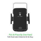 New Qi infrared auto sensor car wireless fast charger for iPhone XS universal air mount wireless charger qi for iPhone XR holder