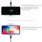 Wholesale QI Wireless Charger 2018 new arrival Fast Universal For iPhone 8/8plus/X Wireless Mobile Phone Charger For Samsung S8
