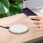 Slim flying saucer quick fast mobile phone wireless chargers for iphone and android smartphones