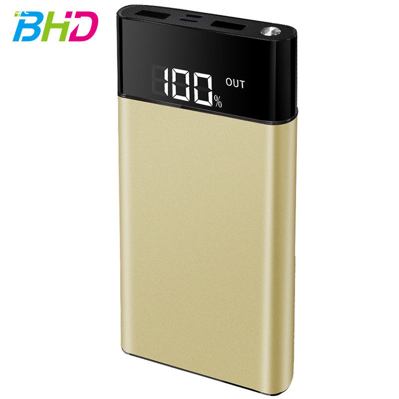 2018 Hot Selling OEM Customized for iPhone Xr power bank lcd display 10000mah quick charge 4.0 power bank