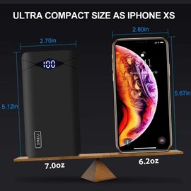 INIU 10000mAh LED Display Power Bank 2.4A 2 USB Portable Charger Powerbank for Xiaomi Mi Phone External Battery Pack Poverbank