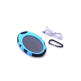 Promotion gift latest design Polymer Battery mini waterproof portable 5000mah solar power bank