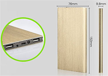 External Battery Dual USB 5V 2A Backup 10000mah charger power bank for Phone and Tablet