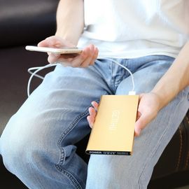 External Battery Dual USB 5V 2A Backup 10000mah charger power bank for Phone and Tablet