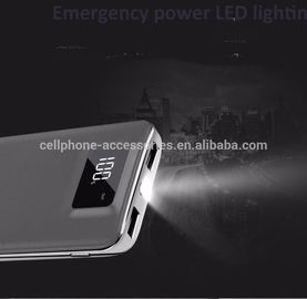 Top quality shenzhen led flashlight double USB power bank 20000mah for iphone and android