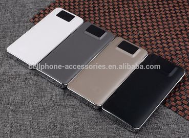 Top quality shenzhen led flashlight double USB power bank 20000mah for iphone and android