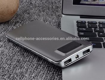Top quality shenzhen led flashlight double USB power bank 20000mah for iphone and android