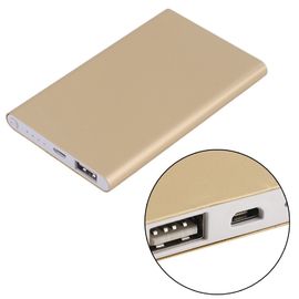 Custom logo Ultra thin portable 5000MA credit card power bank