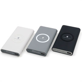 Hot selling Qi wireless charger power bank,10000MA power banks with wireless charger