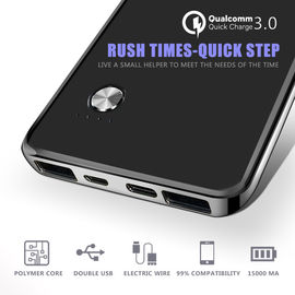 2018 USB mobile charger power bank 15000mah high quality portable battery charger