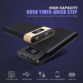 2018 Amazon trending high capacity power bank 22000mah LCD digital screen mobile charger 2 usb power bank 18650 Lithium Battery