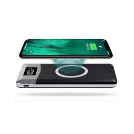 2018 Newest portable QI 12000 mAh wireless charger power bank for iphone x / mobile phone charger bank