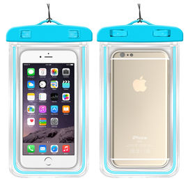 Universal Waterproof Mobile Phone Case For phone Clear PVC Sealed Underwater Cell Swimming Pouch Cover custom waterproof bag