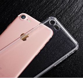 For iPhone 8 8 Plus Transparent Clear Cell Phone Case Customized mobile phone case