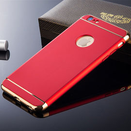 For Iphone 7 3 in 1 metal mobile phone case cover with hole for Iphone case