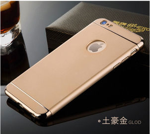 For Iphone 7 3 in 1 metal mobile phone case cover with hole for Iphone case