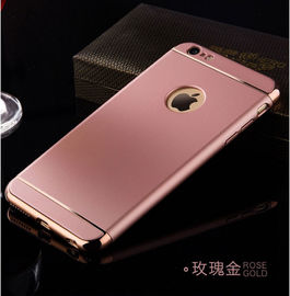 For Iphone 7 3 in 1 metal mobile phone case cover with hole for Iphone case