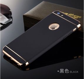 For Iphone 7 3 in 1 metal mobile phone case cover with hole for Iphone case