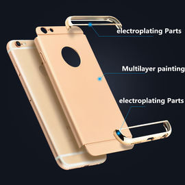 2017 Newest 3 in 1 Electroplating PC Hard Phone Case For iphone 8 case