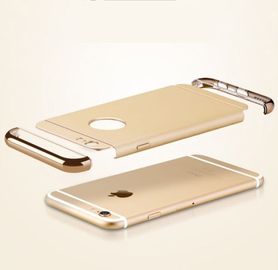 For iphone 6/6s metal 3 in 1 electroplating mobile phone cover case for iphone6/6s
