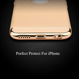 For iphone 6/6s metal 3 in 1 electroplating mobile phone cover case for iphone6/6s