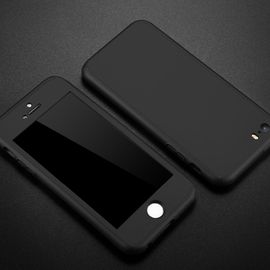 Luxury 360 Degree Ultra-thin case phone cover for iPhone 6 7 8 Plus Case Nano Glass Full Protector Phone Cover for Apple