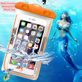 For Iphone 8 led light waterproof phone case,armband waterproof case bag