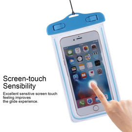 For Iphone 8 led light waterproof phone case,armband waterproof case bag