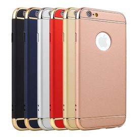 Ultra Slim Flexible 3in1 wholesale Phone case cover Shell Detachable Back Cover for iPhone 6 6s 6plus 7 7plus