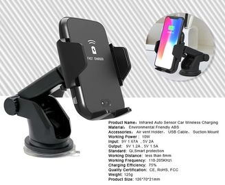 2019 Newest Qi charger wireless car mount protection for Samsung for iPhone  X Xs Max 9V/5V wireless charger