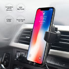 Wholesale 360 Degree Rotation QI Standard Wireless Car Charger OEM Logo Wireless Charger Holder