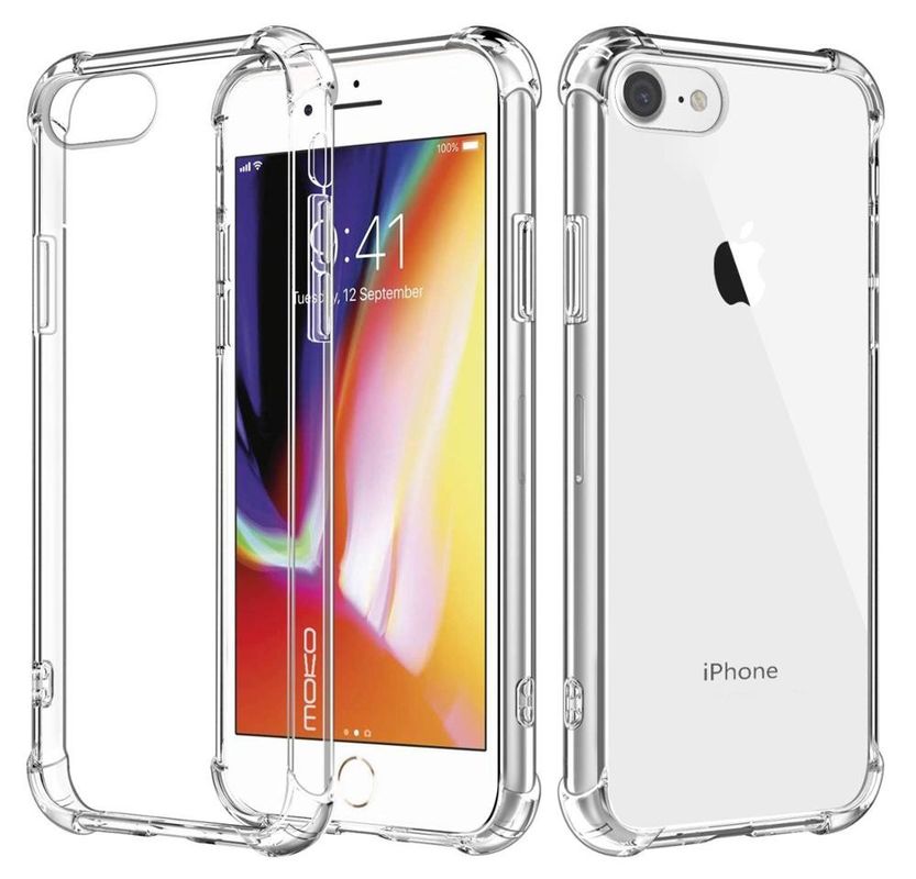 2019 New TPU Phone Case Transparent for Iphone Xs Max Soft TPU Rugged Phone Case