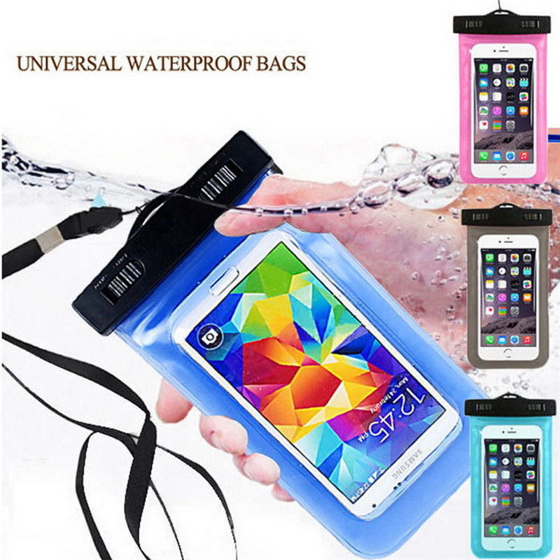 2017 Top selling PVC water proof phone case mobile phone bag with OEM logo for iphone7 phone case