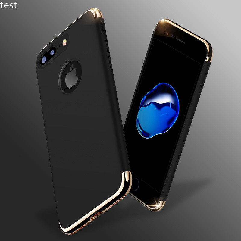 For iPhone 7 XS MAX XR  Case Stylish Thin Hard Case with 3 Detachable Parts for  iPhone 7 XS MAX XR  case