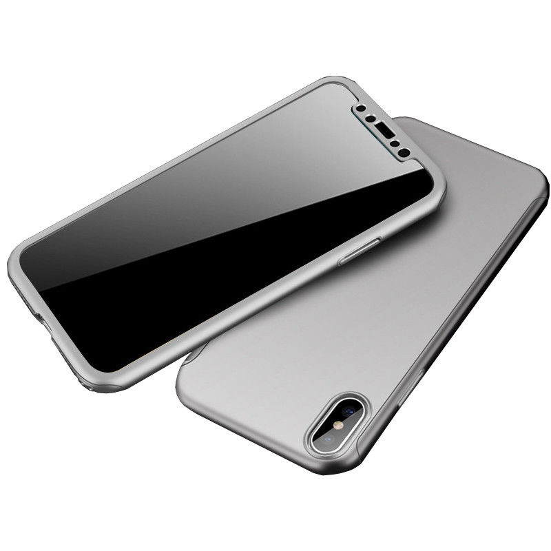 For Iphone 10 Cellphone Case , 360 Degree Protective Mobile Cover For Iphone X 10 Case Cover