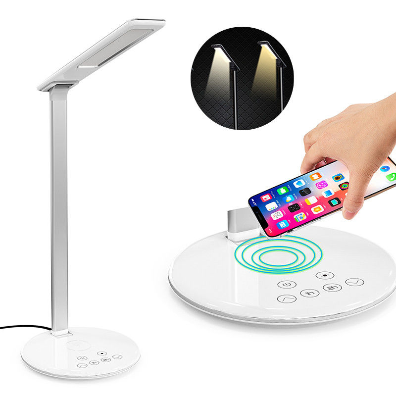 wireless charger led table lamp Behenda 2019 OEM Customized wireless charger led desk lamp