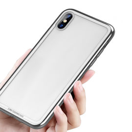 Nuevo producto Tpu y caso de cristal moderado de la contraportada para Iphone X