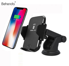 accesorio 2019 del teléfono del OEM del cargador de Qi para el soporte infrarrojo automático del teléfono del coche de la salida de aire de la inducción del cargador inalámbrico rápido del coche de Samsung